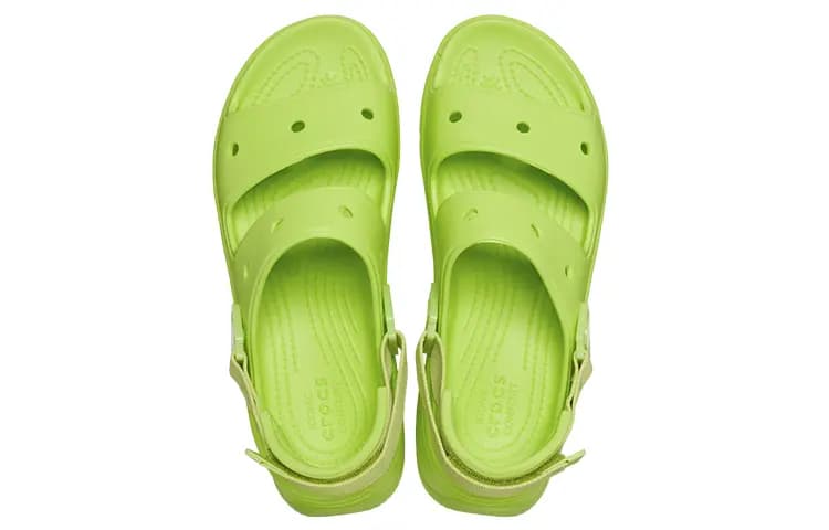 Crocs Classic Hiker Xscape Qadın Sandalı Limeade 10
