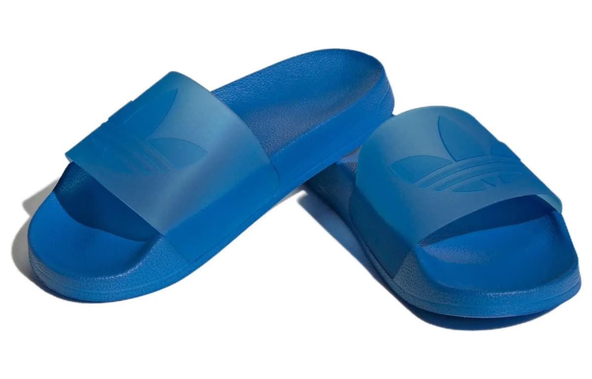 Adidas Originals Adilette Slides Blue Bird 4