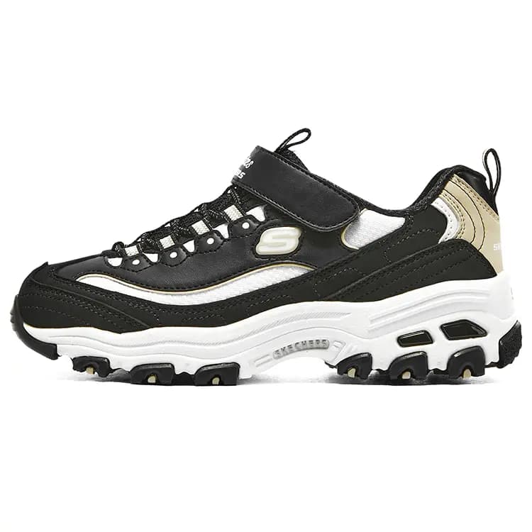 Skechers D'LITES Lifestyle Ayaqqabısı Qara/Qızılı