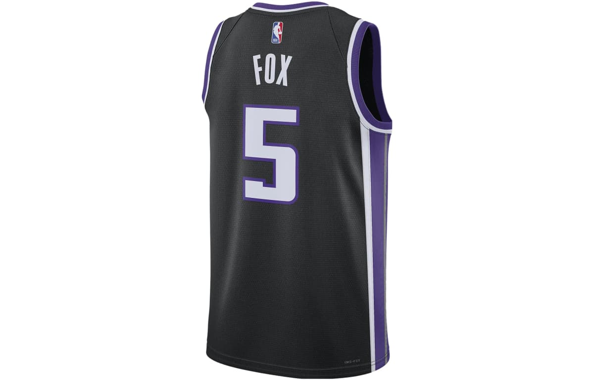 Nike De'Aaron Fox Sacramento Kings 2023/24 Icon Edition NBA Forması 2