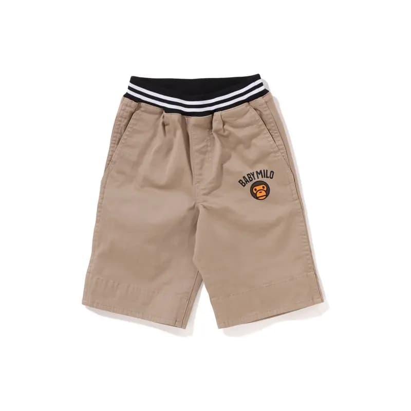 BAPE Kids SS23 Baby Milo Kamuflaj Şort Oğlan və Qızlar üçün 3