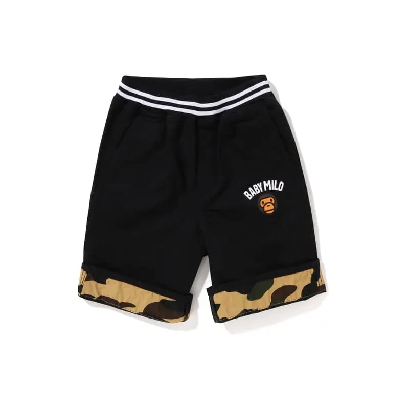 BAPE Kids SS23 Baby Milo Kamuflaj Şort Oğlan və Qızlar üçün 2