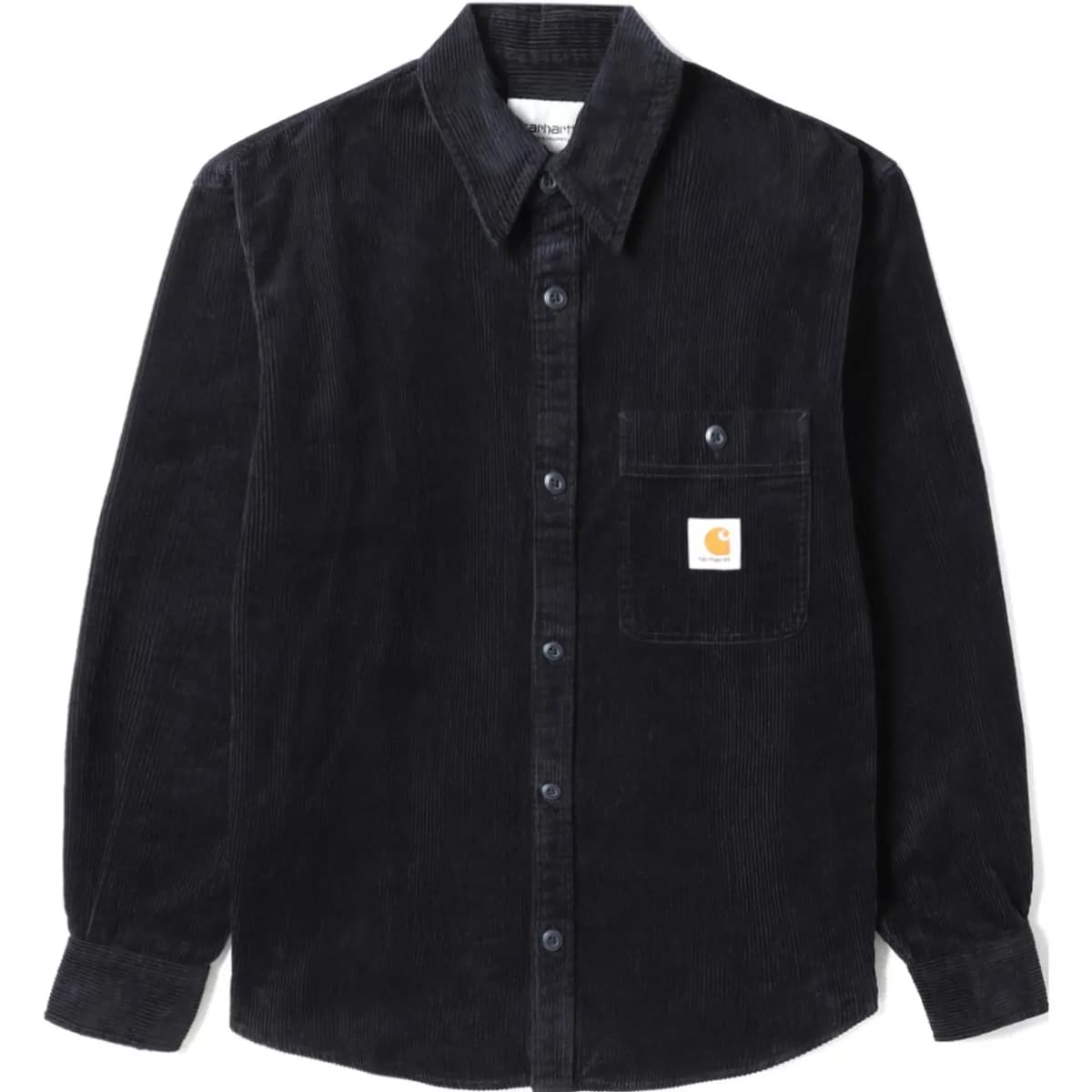Carhartt WIP Corduroy Logo-patch Cotton Shirt 9