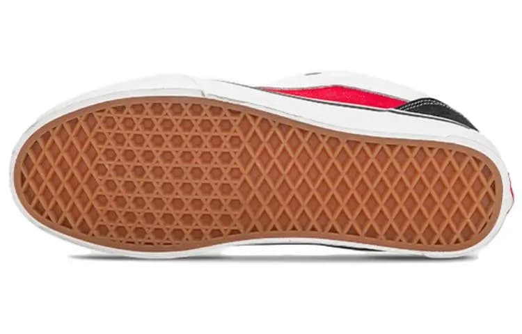 Vans Knu Skool Qara/Qırmızı 4