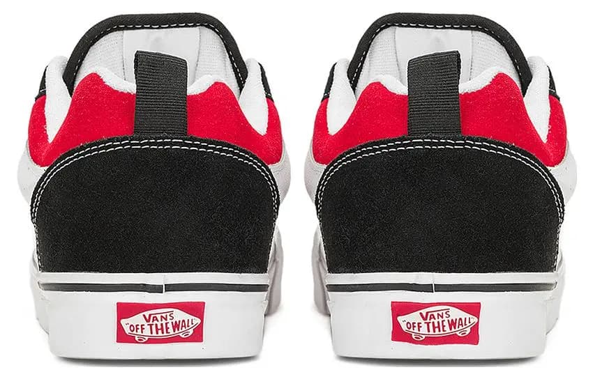 Vans Knu Skool Qara/Qırmızı 3