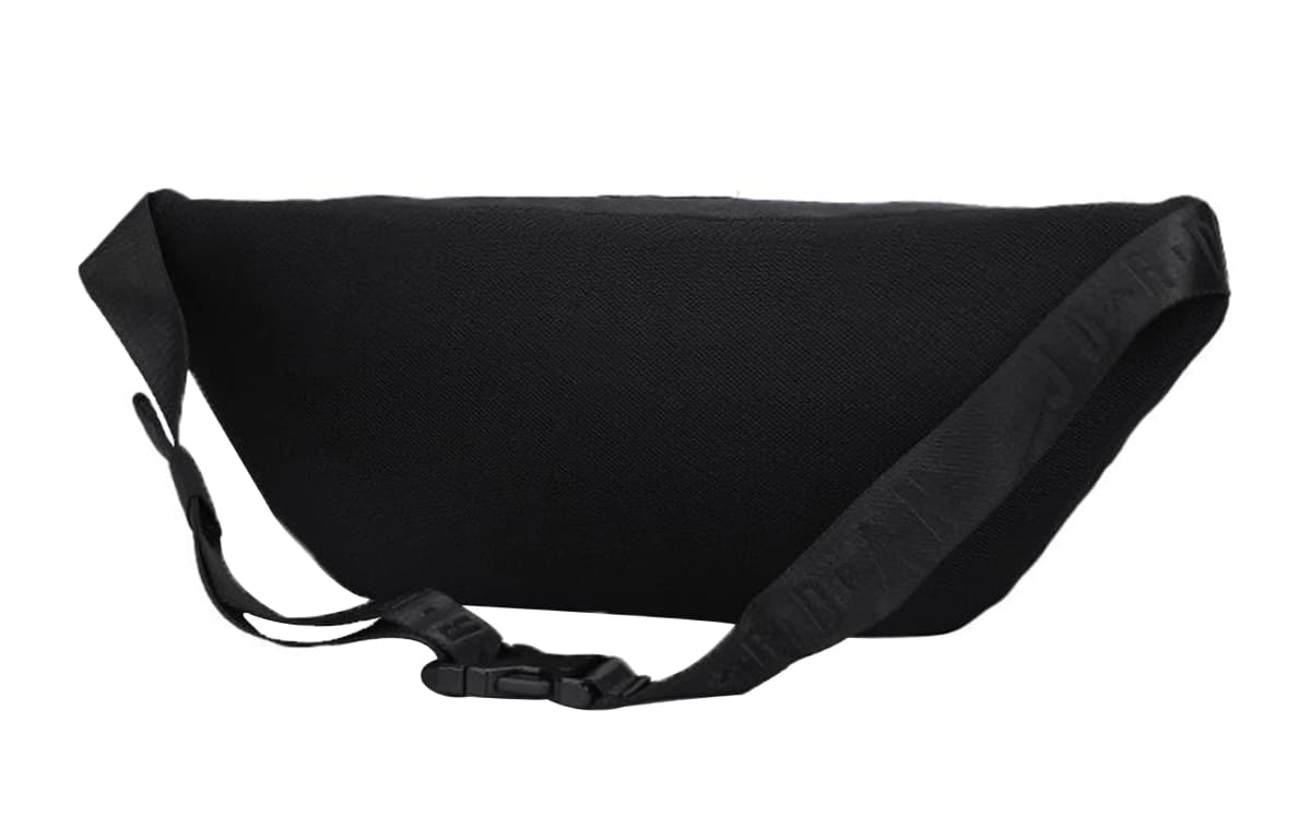 Jordan Polyester Crossbody Bag, Fanny Pack Regular Unisex Black 3