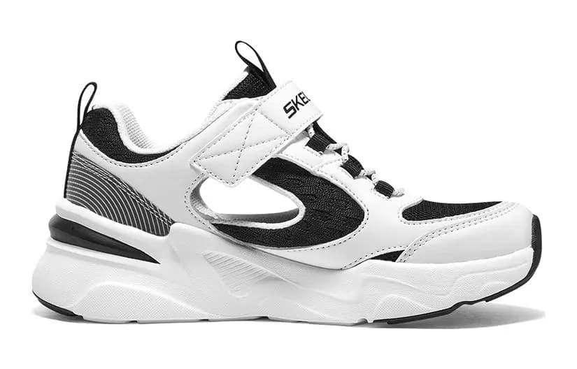 Skechers Uşaq Gündəlik Ayaqqabısı Qara/Ağ 2