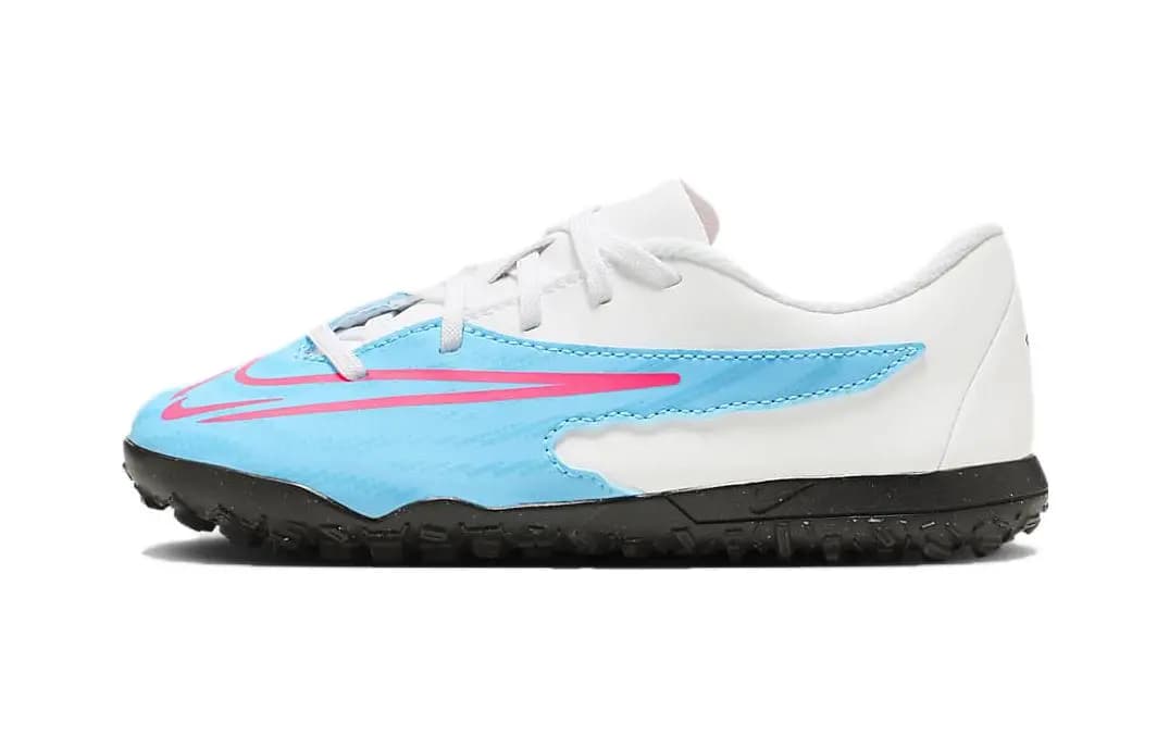 Nike Phantom GX Club TF PS Uşaq Futbol Ayaqqabısı Mavi/Ağ