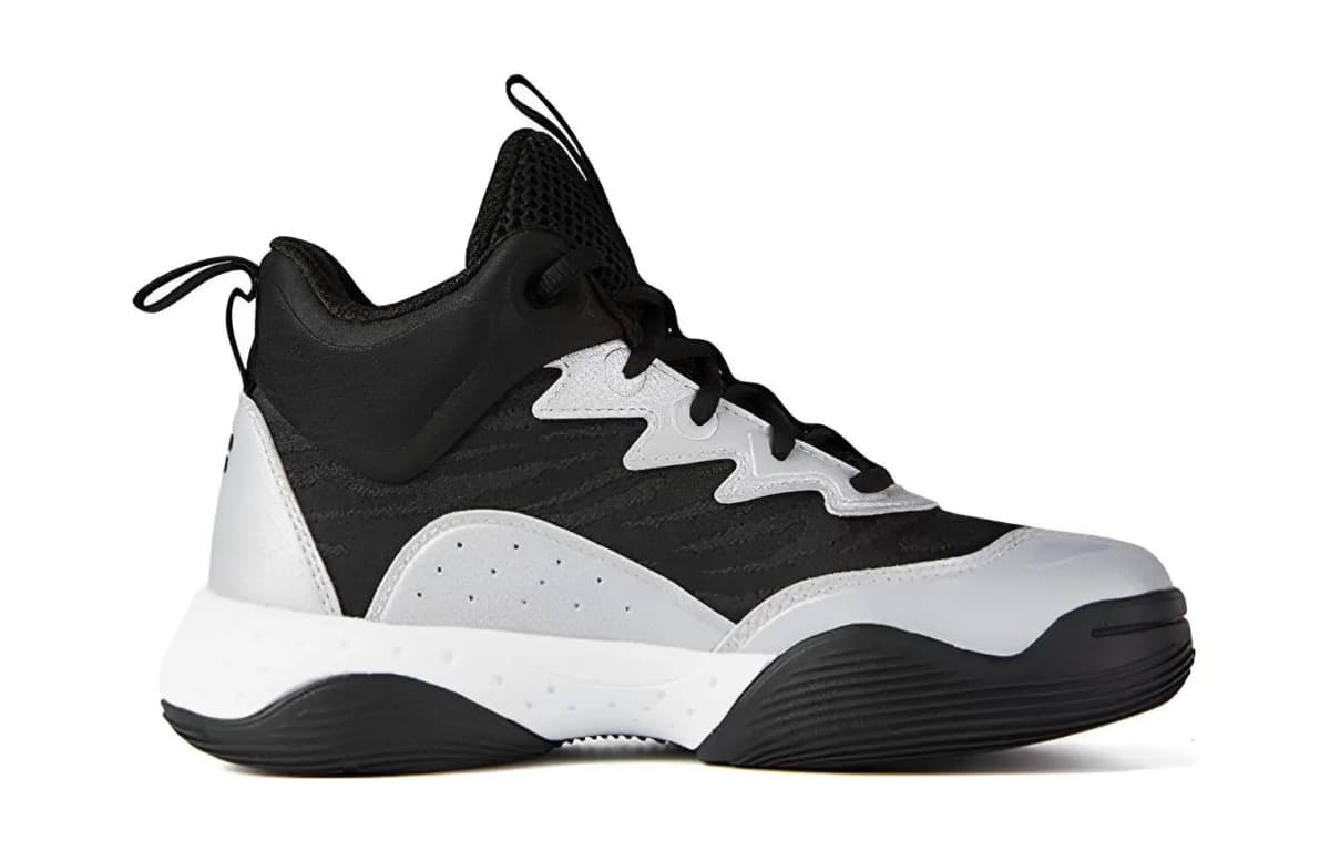 FILA KIDS Anti Kick Cushioning Low Top Children's Basketball Shoes Black Gray Teenagers 2