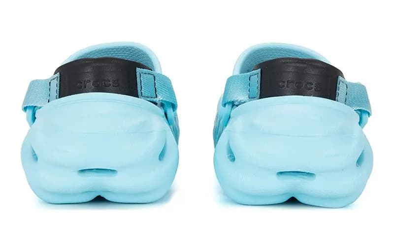 Crocs Echo Clog K Slip-Resistant Anti-Kick Children's Sandals Blue Kids' 4