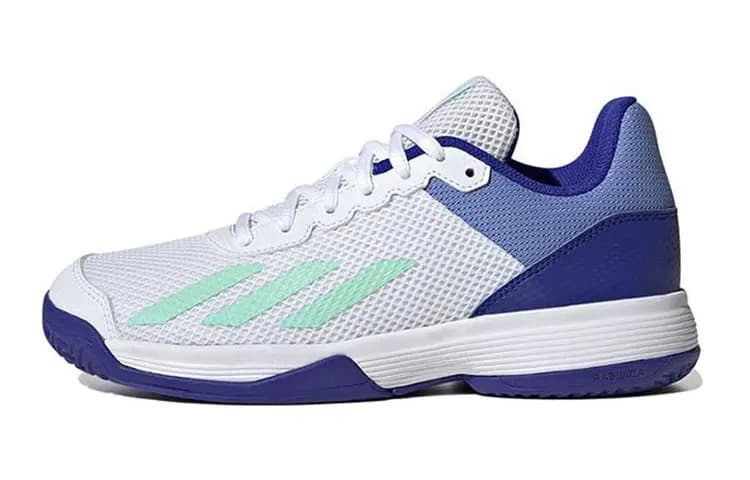 Adidas Courtflash Uşaq Tennis Ayaqqabısı Göy/Boz