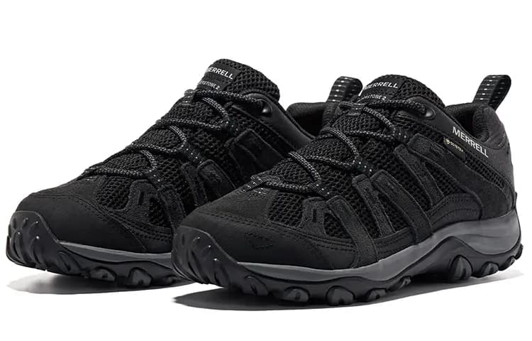 MERRELL Hiking / Trekking Shoes Men Low-Top Black 3