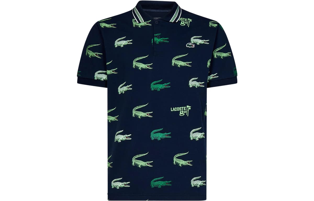 LACOSTE SS23 Kişi Polo Köynəyi Tünd Mavi
