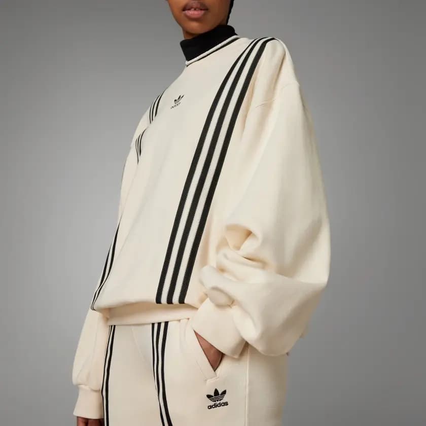 Adidas Originals 70s Qadın Sweatshirt Ekru 3