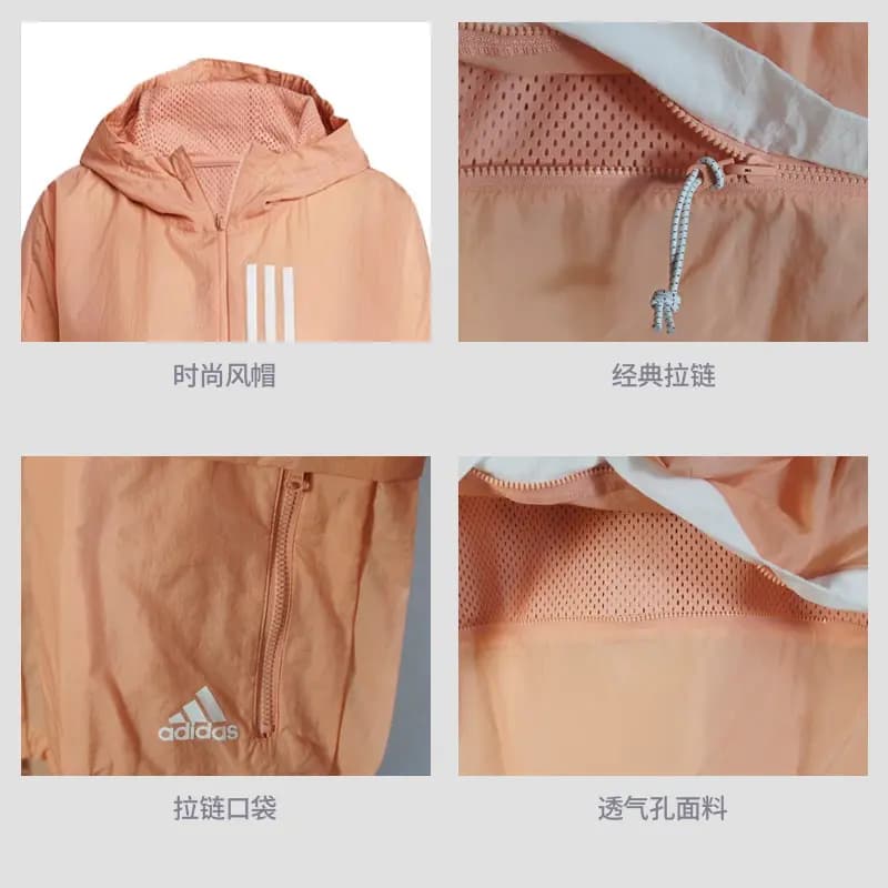 Adidas Qadın Günəşdən Qoruyucu Geyim Açıq Çəhrayı 3