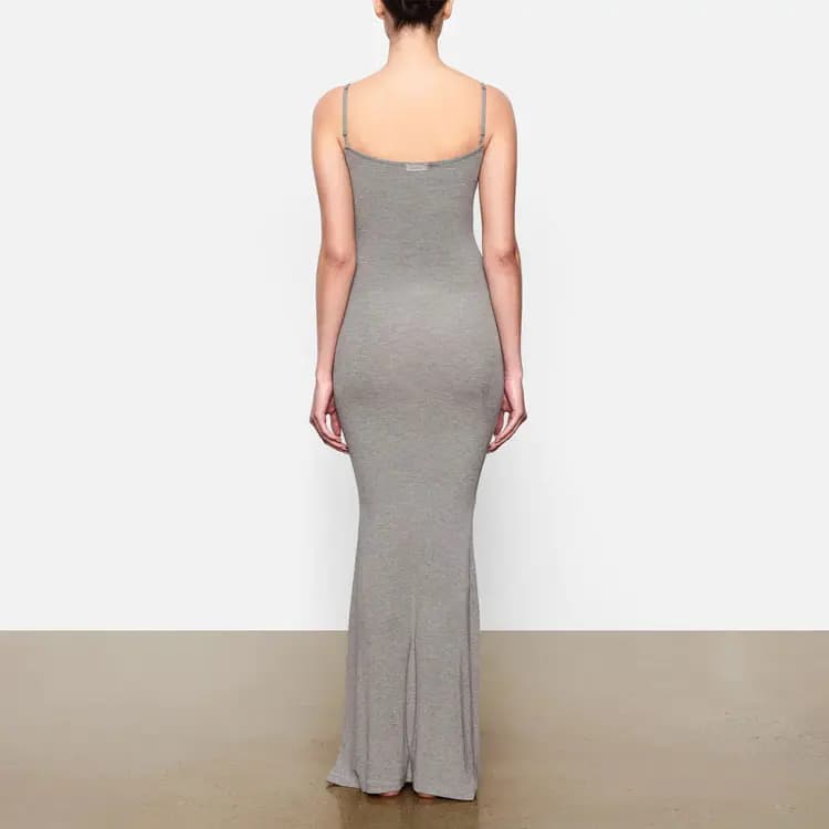 Skims Slip Dresses Women's Heather Gray 3