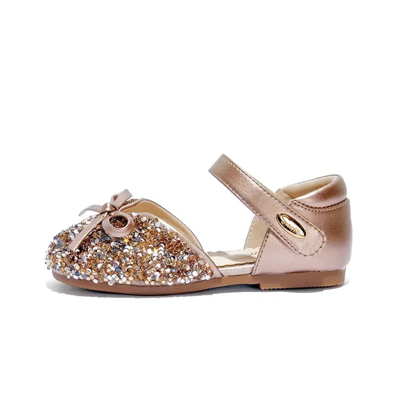 Snoffy Children's Sandals Gold Silver Kids' 10