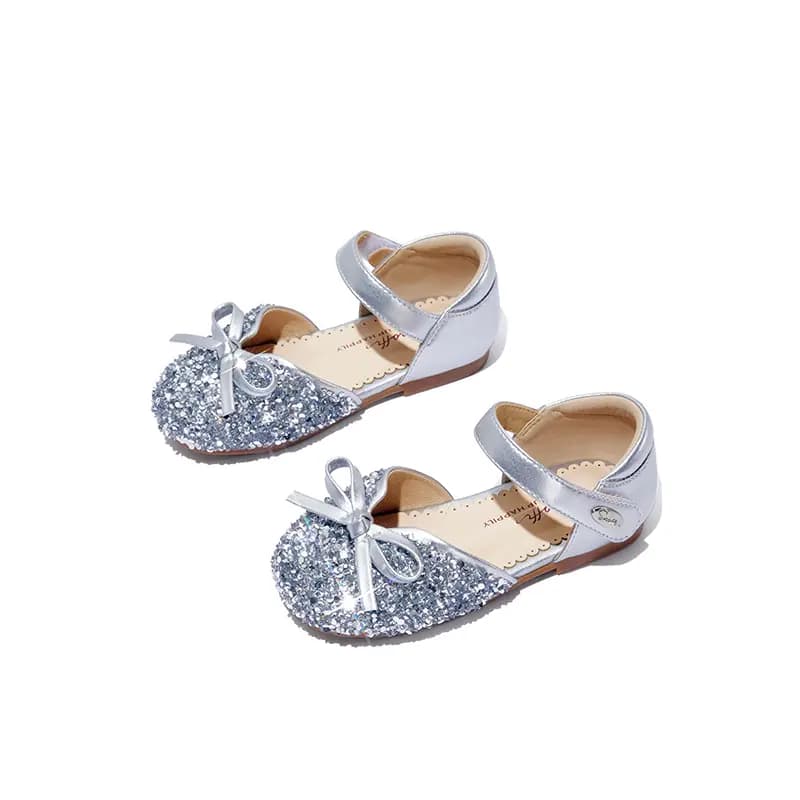 Snoffy Children's Sandals Gold Silver Kids' 7