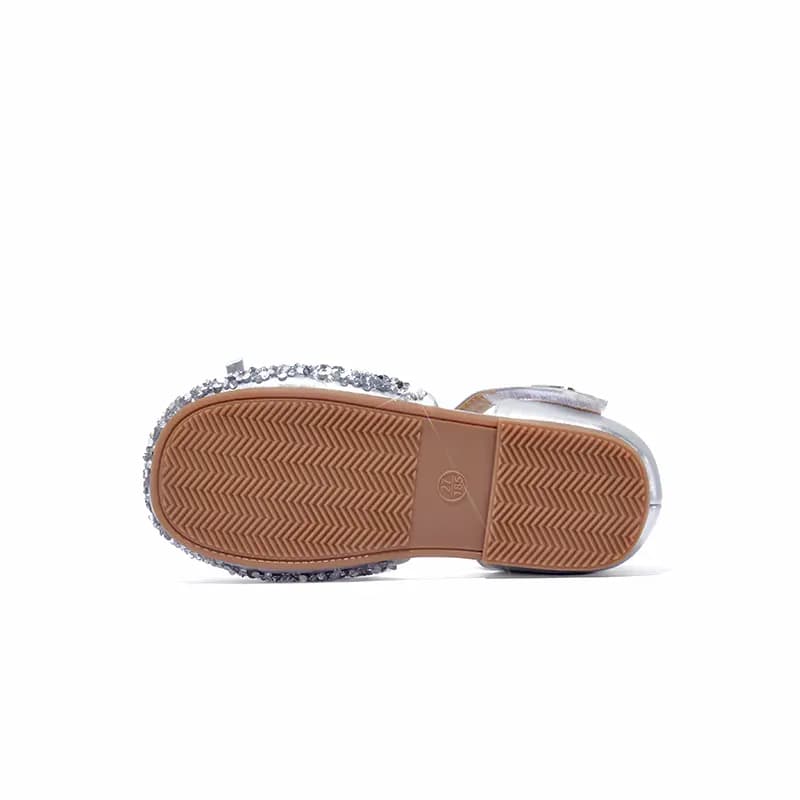 Snoffy Children's Sandals Gold Silver Kids' 9