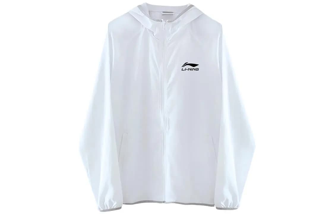 LINING Urban Outdoor Collection Unisex Günəşdən Qoruyucu Geyim Ağ