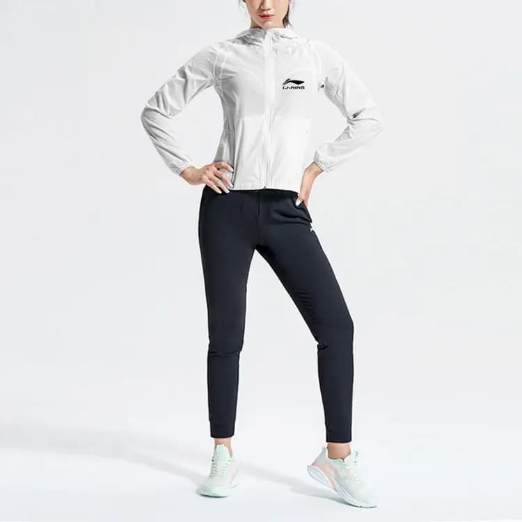 LINING Urban Outdoor Collection Unisex Günəşdən Qoruyucu Geyim Ağ 2