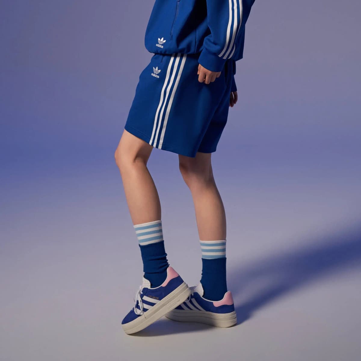 Adidas Originals Unisex İdman Şortu Mavi 5