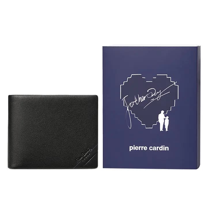 PIERRE CARDIN Dəri Kişi Pul kisəsi Qara 29