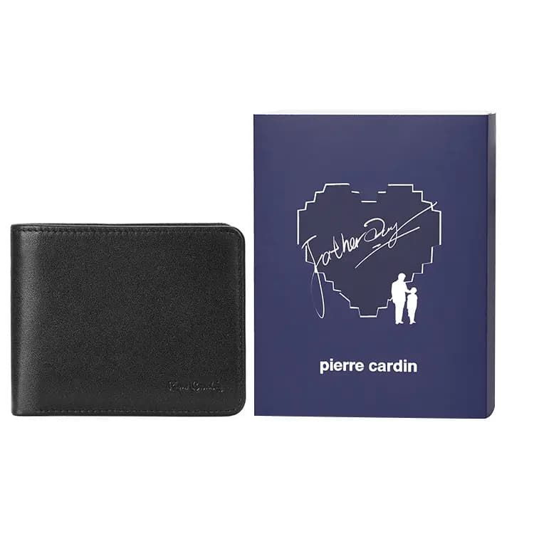 PIERRE CARDIN Dəri Kişi Pul kisəsi Qara 53