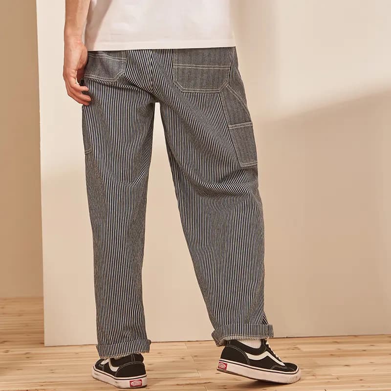 Dickies Store Same Style Stripe Patch Pocket Cargo Carrot Casual Pants Men's 4