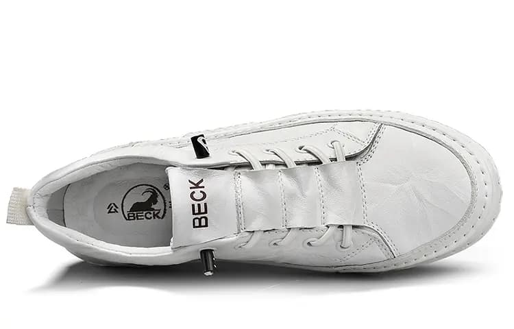 Gongyang BECK Genuine Leather Versatile Sports Nappa Grain Casual Skate Shoes Men's 6