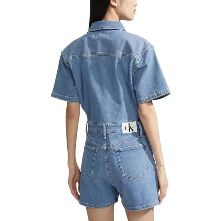 CK/Calvin Klein Qadın Denim Şortu Mavi 3