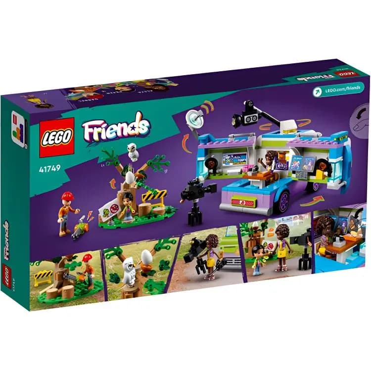 LEGO Newsroom Van 41749 5