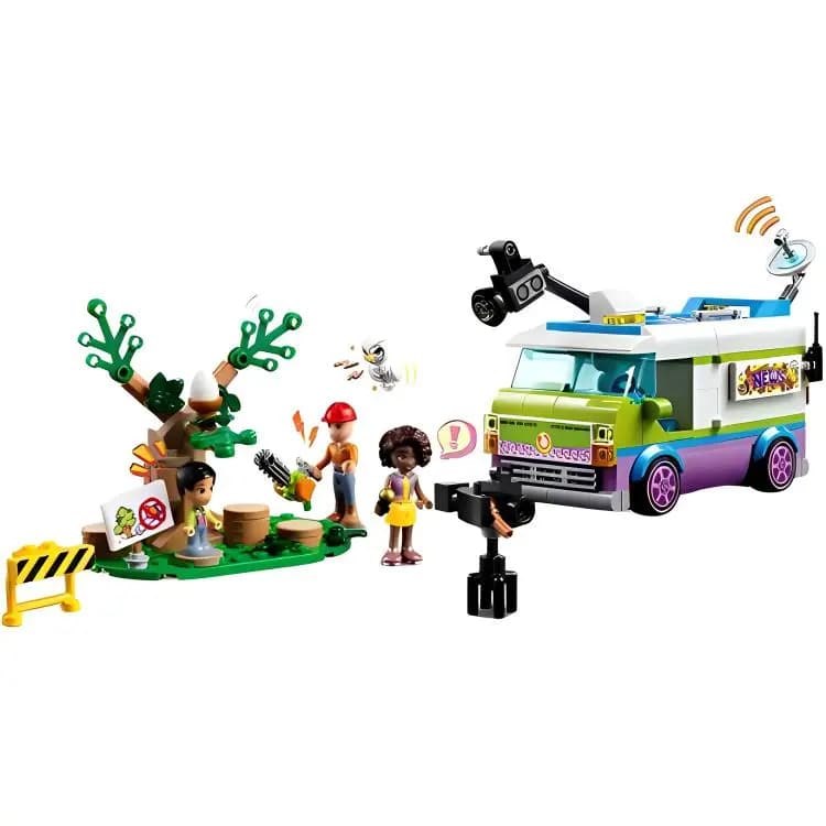 LEGO Newsroom Van 41749 3