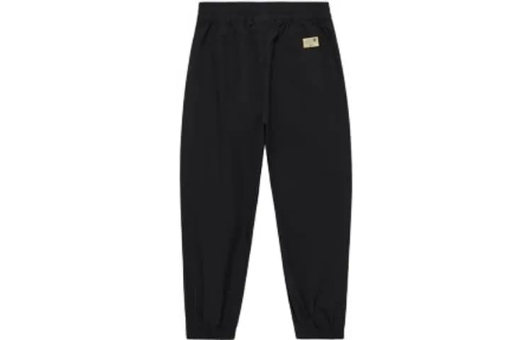 New Balance Kids Solid Color Jogger Cargo Pants Black 2