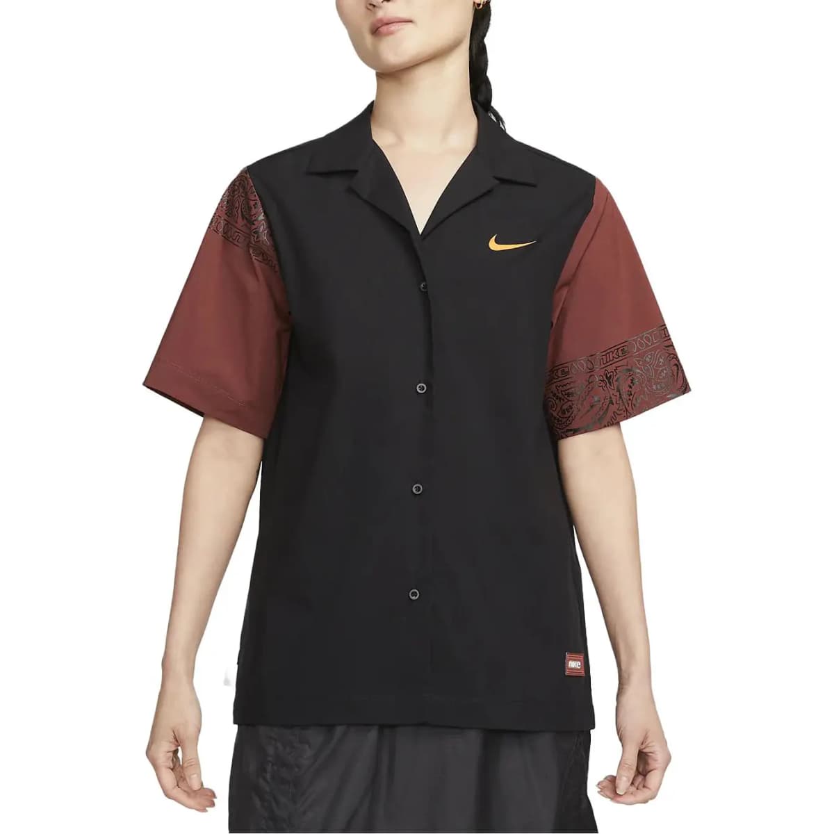 Nike Sportswear Qadın Köynəyi Qara 4