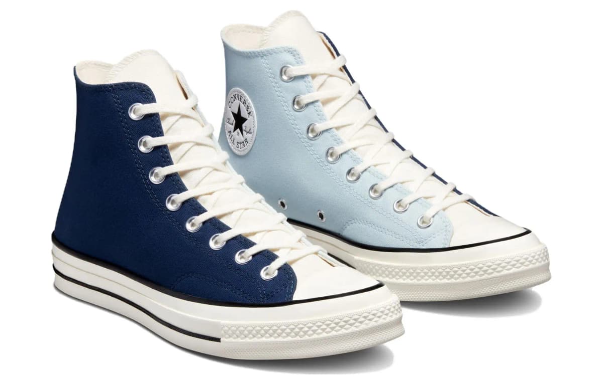 Chuck 70 Converse High 'Nautical Tri Blocked Navy Aqua' 3