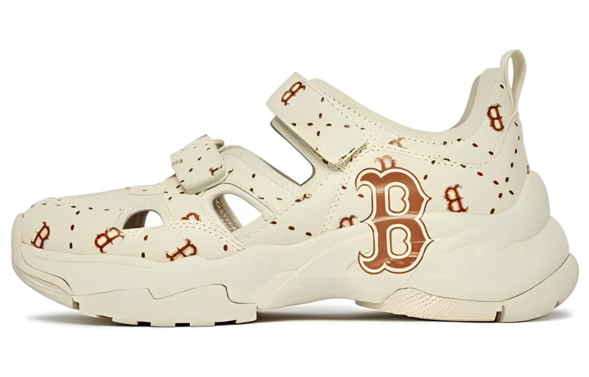 MLB Sandal Chunky Mask Unisex Trekking Sandalı Bej/Qəhvəyi
