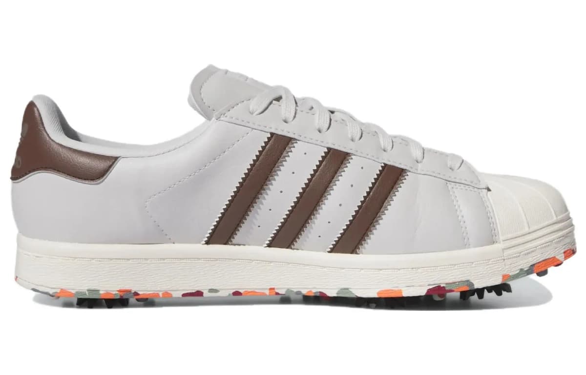 Adidas Originals Superstar Golf Boz/Qəhvəyi 2