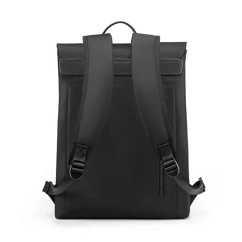 POLO Fabric With Synthetic Leather Backpack Large Size Men's Multicolor 2