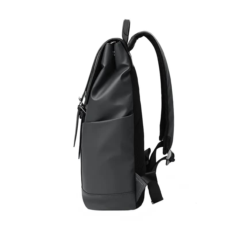 POLO Fabric With Synthetic Leather Backpack Large Size Men's Multicolor 13