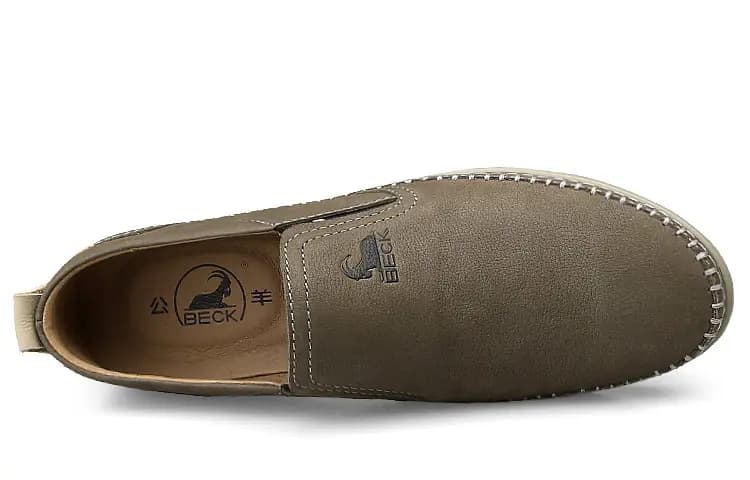Ram BECK Top Layer Cowhide Soft Sole Slip-On Loafer Casual Shoes Men's 8