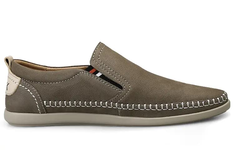 Ram BECK Top Layer Cowhide Soft Sole Slip-On Loafer Casual Shoes Men's 6