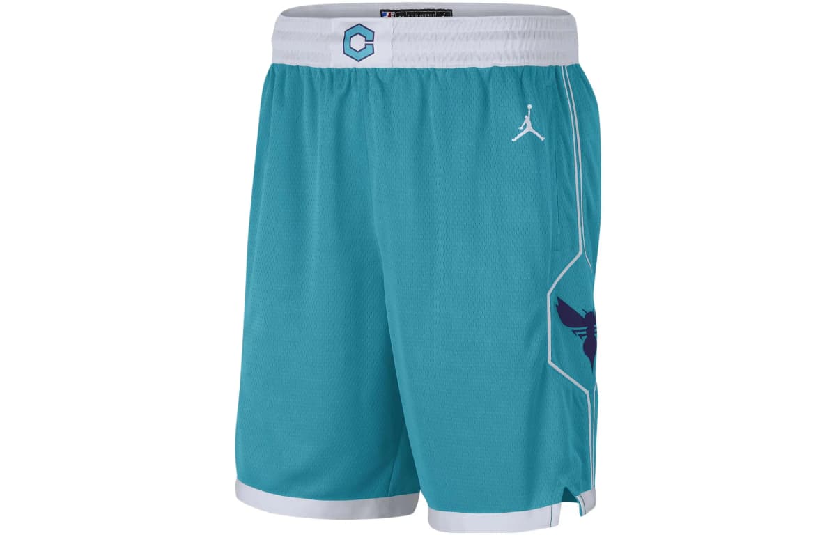 Jordan Hornets Team ICON Edition 2020 Basketbol Şortu Kişi Firuzəyi