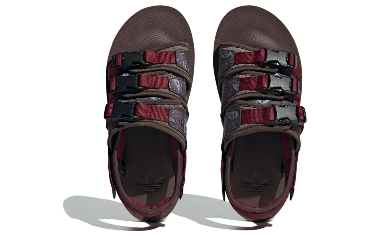 Adidas Originals AdiSTRP Sandal Burgundy/Brown 4