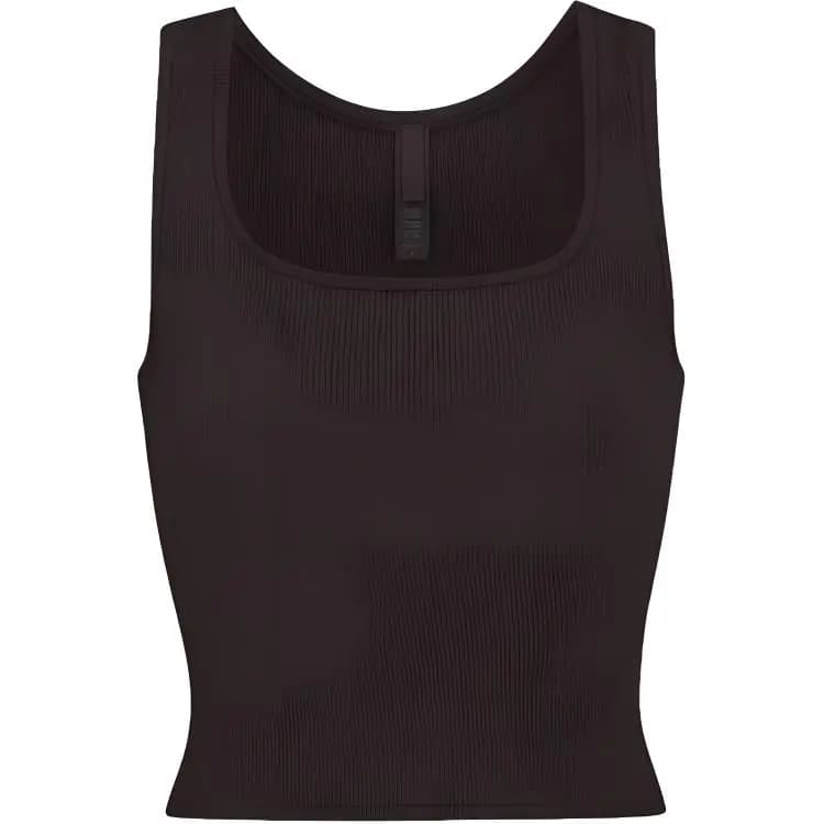 SKIMS SOFT LOUNGE Collection Qadın Camisole Ağ/Qara