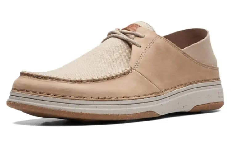 Clarks Dəri Kişi Gündəlik Ayaqqabısı Boz 2