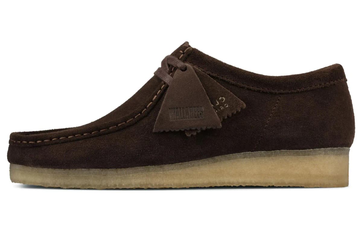 Clarks Originals Wallabee Boot Dark Brown Suede