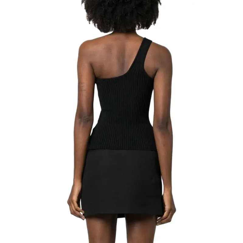 1017 ALYX 9SM One shoulder Ribbed knit Top 3