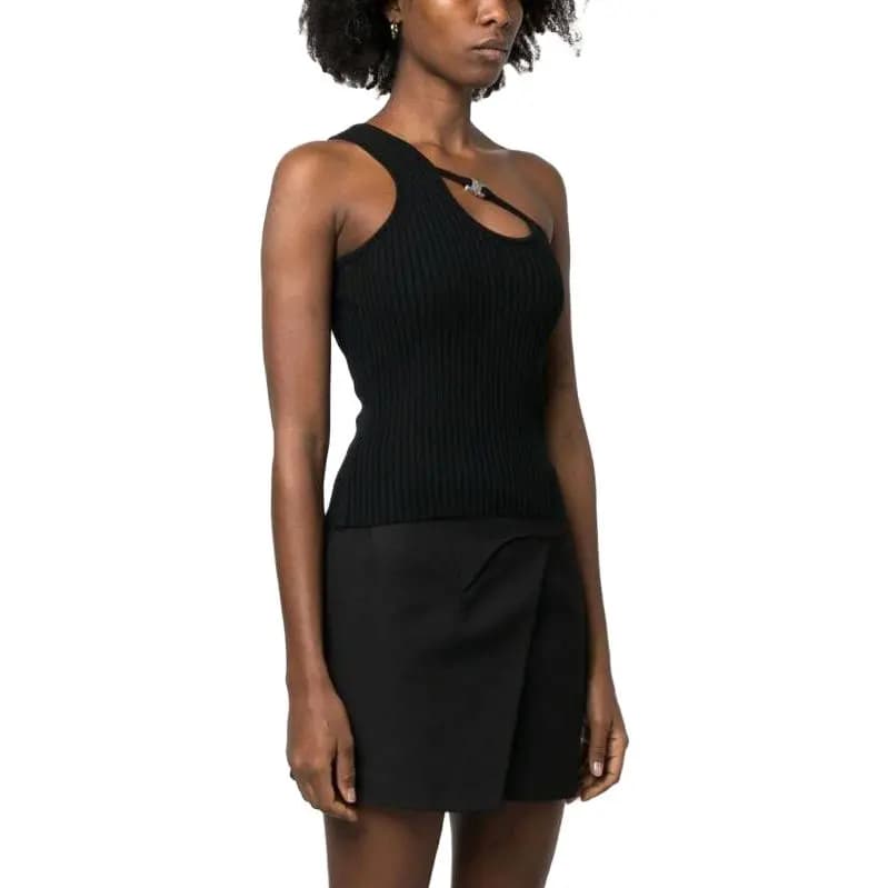 1017 ALYX 9SM One shoulder Ribbed knit Top 4