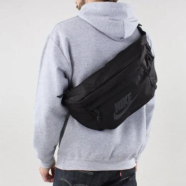 Nike Tech 10L Nylon Fanny Pack Hip Pack Adjustable Strap Black/Anthracite 6